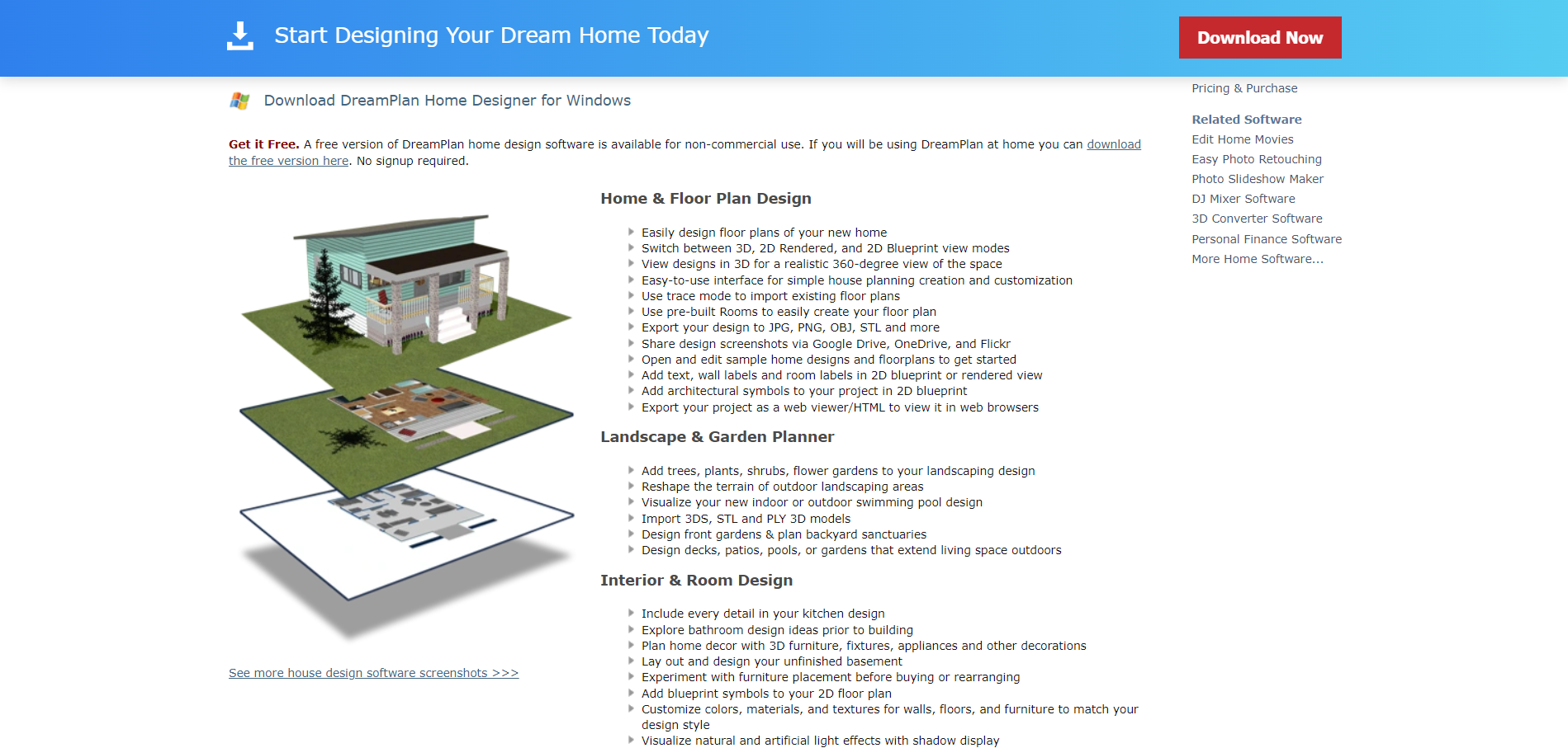 DreamPlan Home Design Software By NCH Software